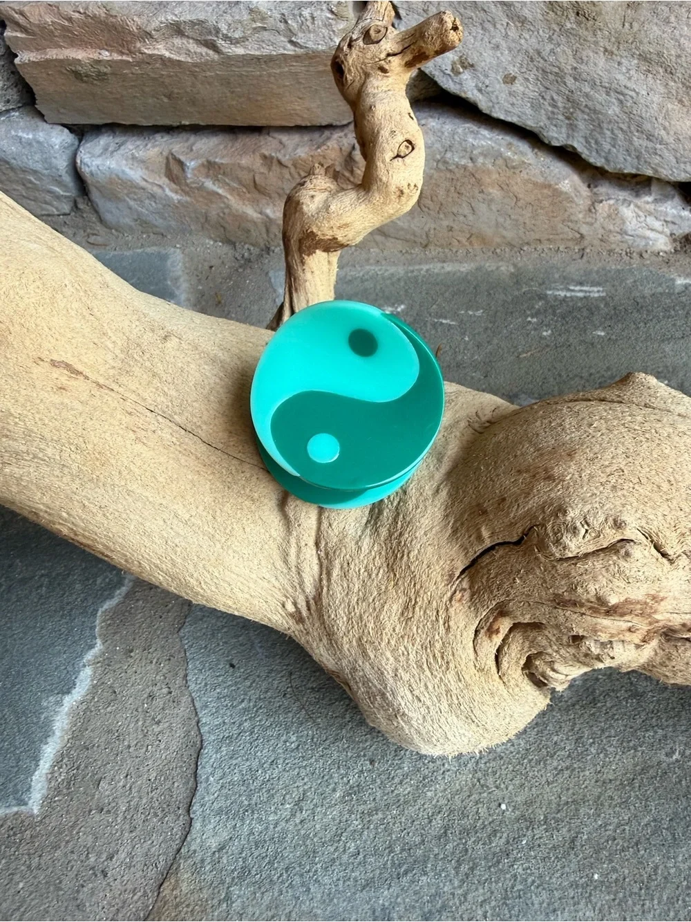 New🌟Free People-Yin Yang Green  Hair Clip